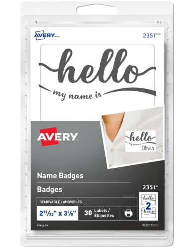 Avery 2351