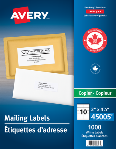Avery 45005