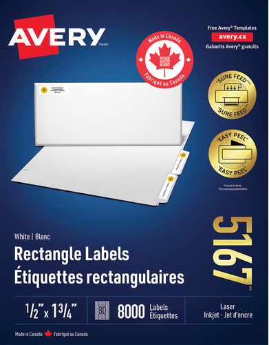 Avery 5167